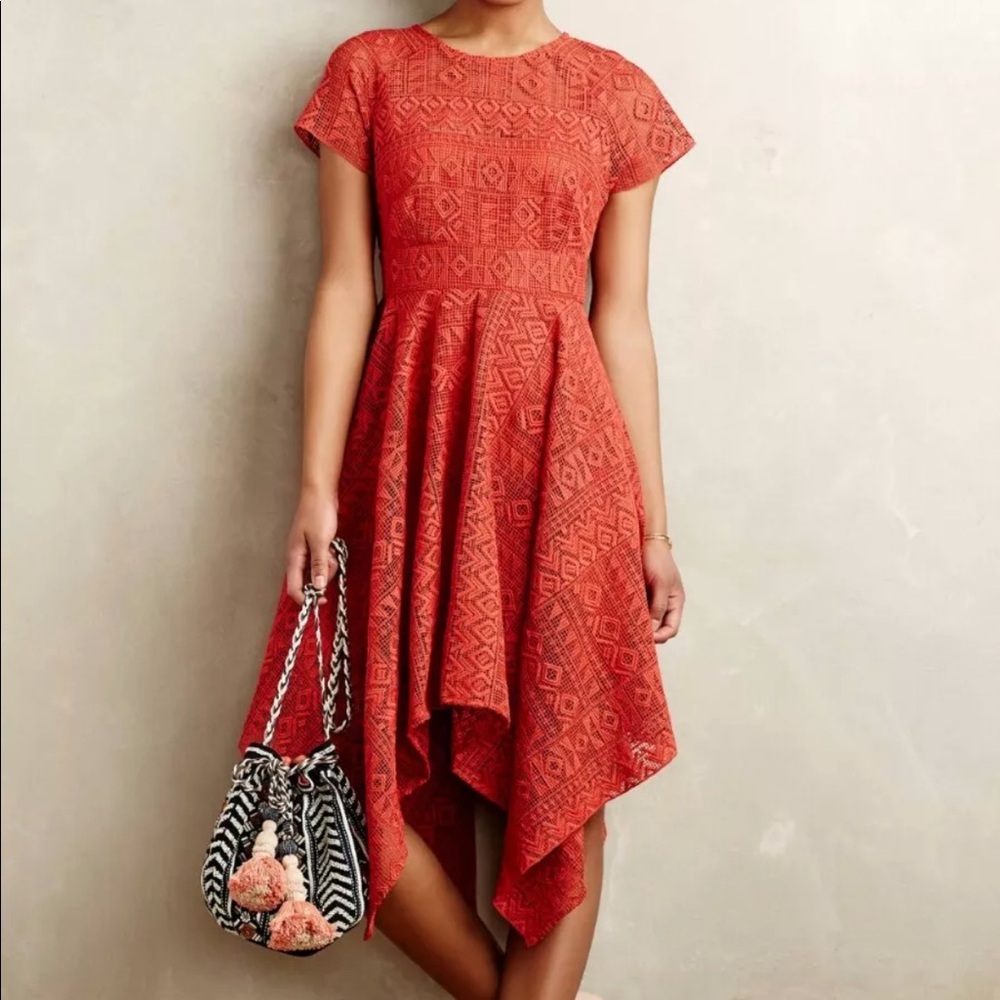 NWOT Anthropologie Prima Lace dress